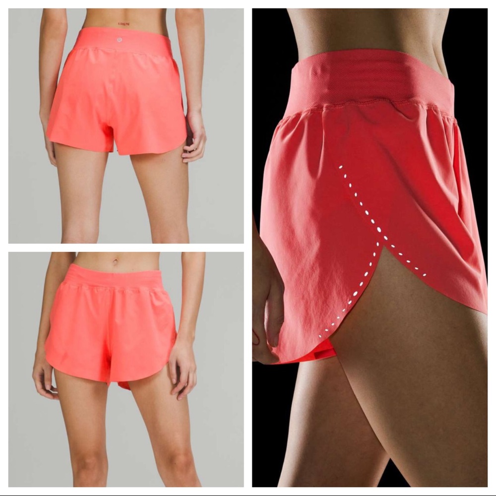 SOLD Lululemon Find Your Pace Short Raspberry Crea